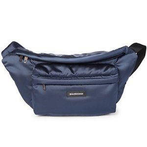 Balenciaga Explorer Blue Crossbody Belt Bag (New without tags)